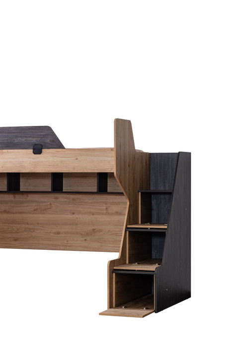 Hanah Home Litera Aktif en Antracita y Marrón Hanah Home Litera Aktif en Antracita y Marrón